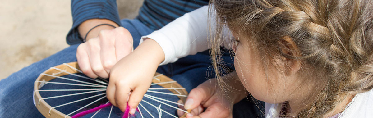 Waldorfkindergarten Gummersbach - Weben